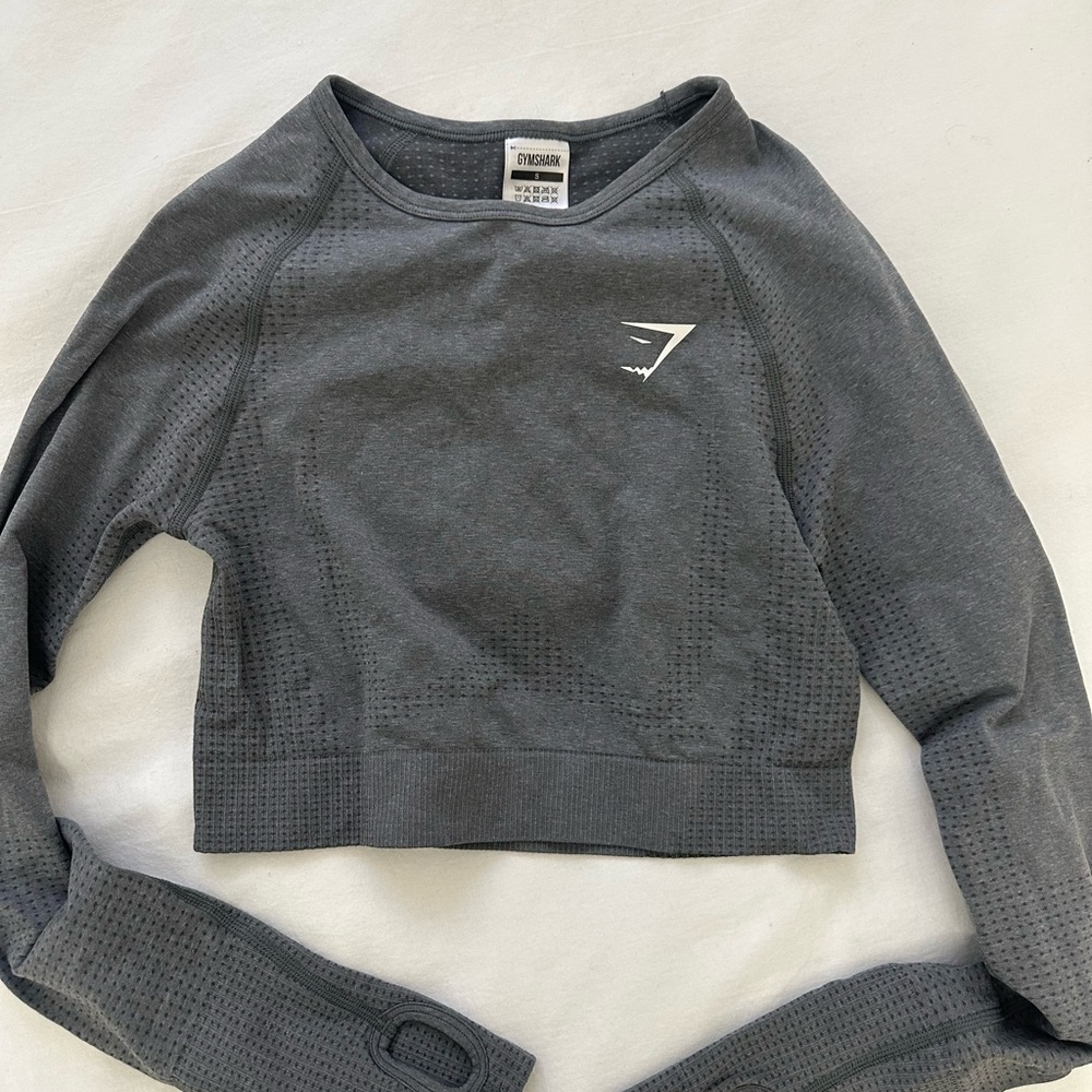 Gymshark Charcoal Women's Crop Top